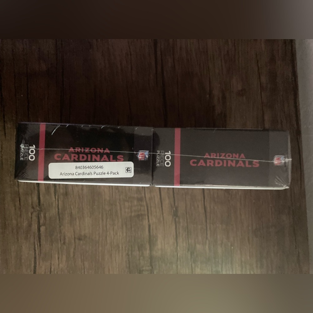 Arizona Cardinals Puzzle‎ 4 Pack + 4 Bonus Posters! 100 Piece Each Puzzle NEW - Picture 8 of 10